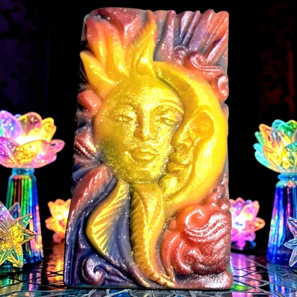 Hand Crafted, Wicked Worthy, Sol and Luna Soap - Picture 3 of 5